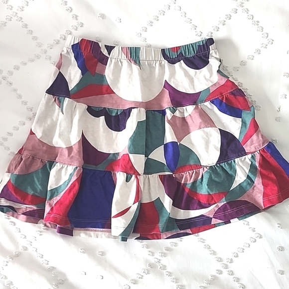 Tea Collection colorful mini skirt size 8 girls - Picture 1 of 4